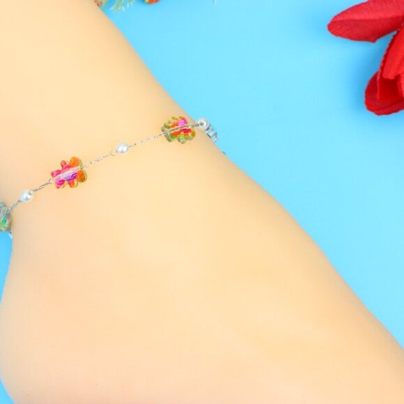 Elegant Handmade Anklet – Perfect for Women & Girls | Ideal Gift Option, DYC150 - Picture 7 of 8